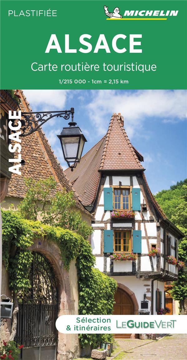 Carte routiere touristique ; Alsace - flash vidéo