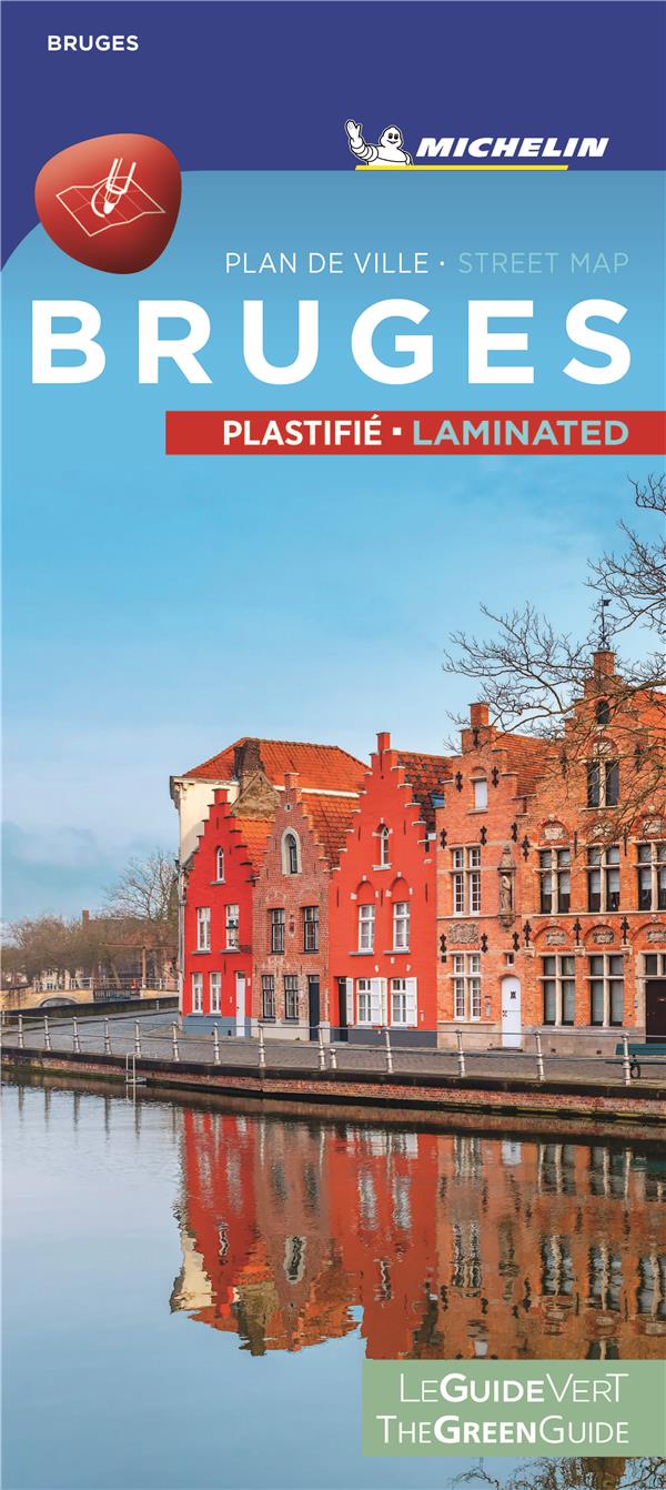 Le guide vert : Bruges ; plan de ville plastifié ; Bruges citymap laminated (édition 2020) - flash vidéo