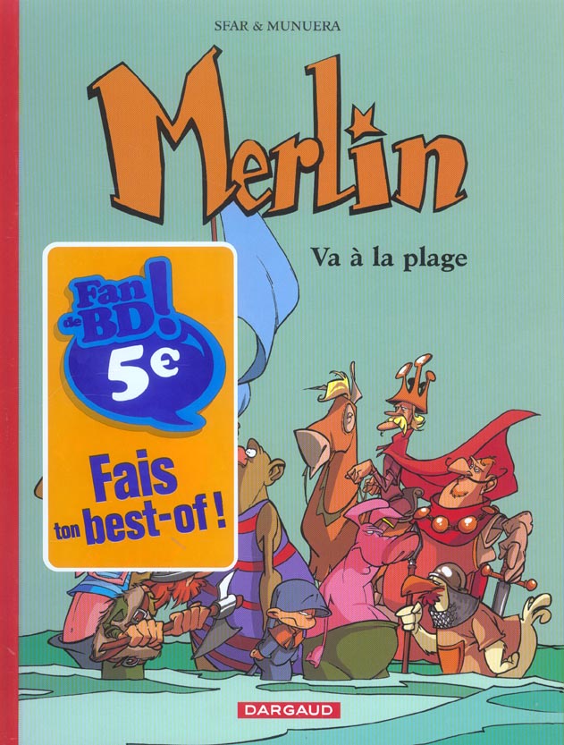 Merlin Tome 3 : Merlin va à la plage - flash vidéo