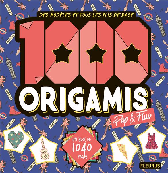 1000 origamis pop & fluo