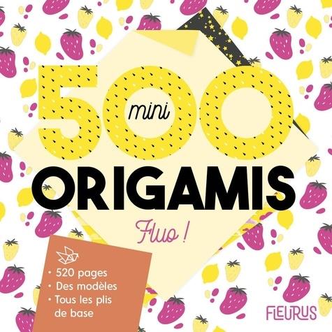 500 mini origamis fluo - flash vidéo