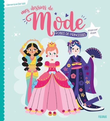 Mes dessins de mode : robes de princesses - flash vidéo