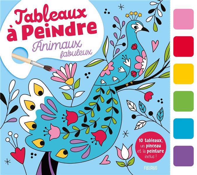 Tableaux à peindre : animaux fabuleux - flash vidéo