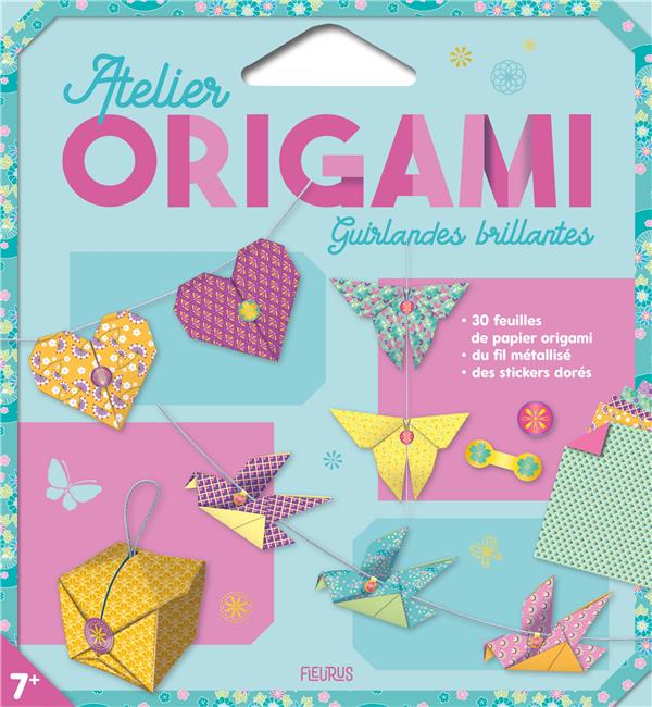 Atelier origami : guirlandes brillantes