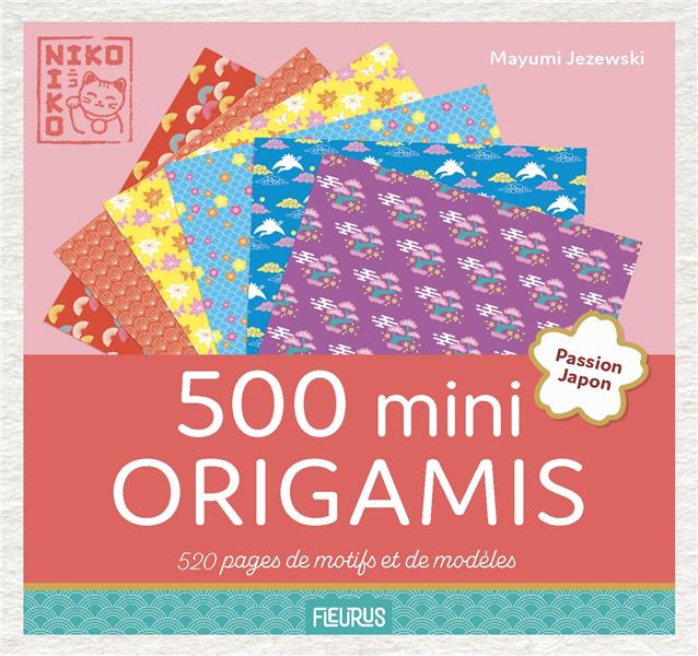 500 mini origamis : niko-niko : passion Japon