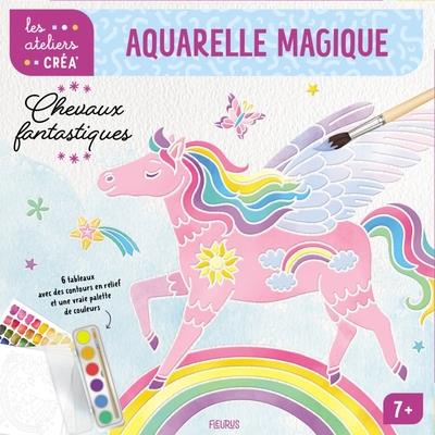 Les ateliers créa' : aquarelle magique : Chevaux fantastiques - flash vidéo