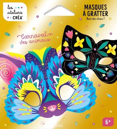 Les ateliers créa' : Masques à gratter : carnaval des animaux - flash vidéo