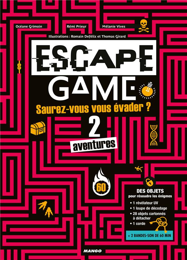 Escape game : saurez-vous vous evader de ces 2 aventures ? - flash vidéo