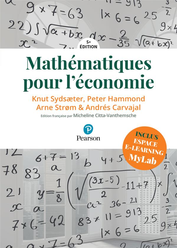 Mathématiques pour l'économie (5e édition) - flash vidéo
