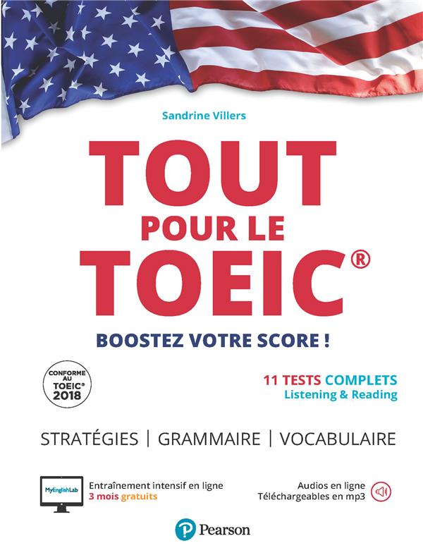 Tout pour le TOEIC ; cours, stratégies, 7 tests blancs - flash vidéo