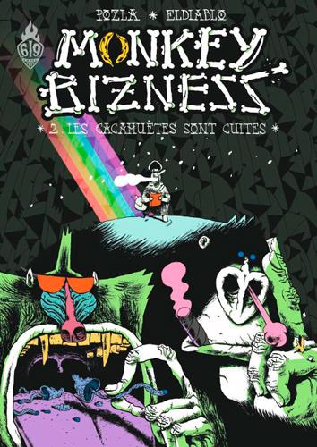 Monkey bizness Tome 2 : les cacahuètes sont cuites - flash vidéo