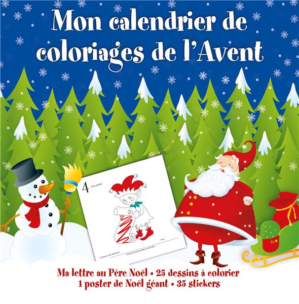 Mon cahier de coloriages de l'avent - flash vidéo