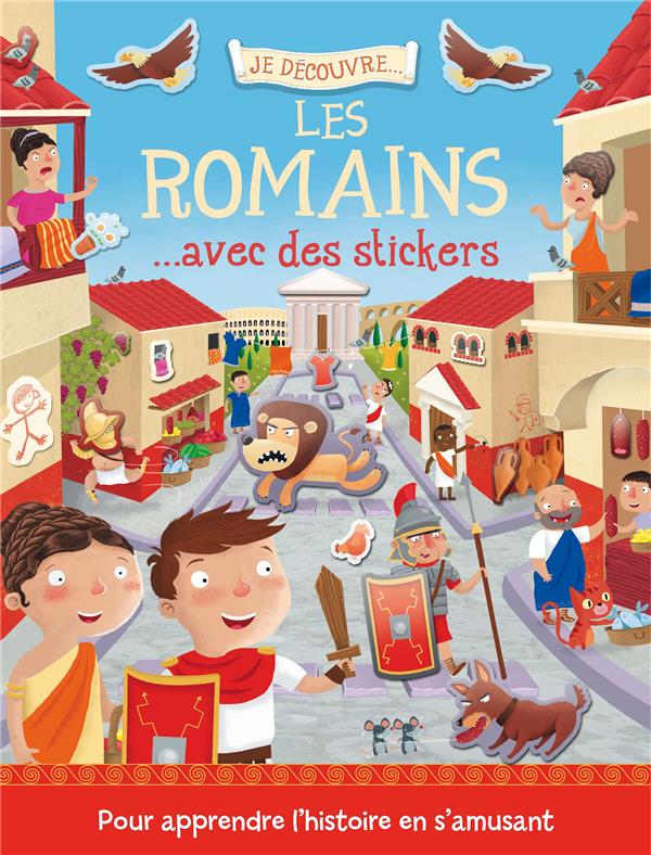 Je découvre... : les romains avec des stickers - flash vidéo