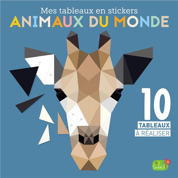 Mes tableaux en stickers : animaux du monde - flash vidéo