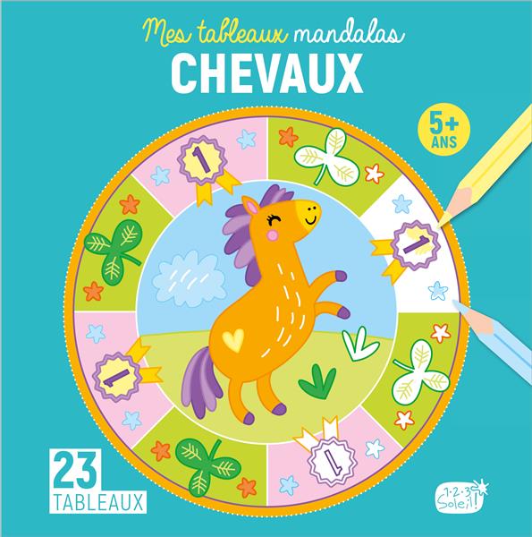 Mes tableaux mandalas : les chevaux - flash vidéo