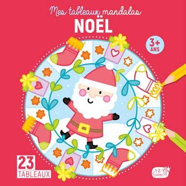 Mes tableaux mandalas : mes tableaux en mandalas ; Noël - flash vidéo