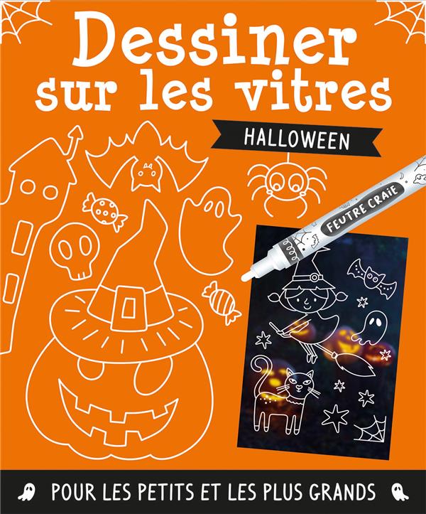 Dessiner sur les vitres : Halloween - flash vidéo
