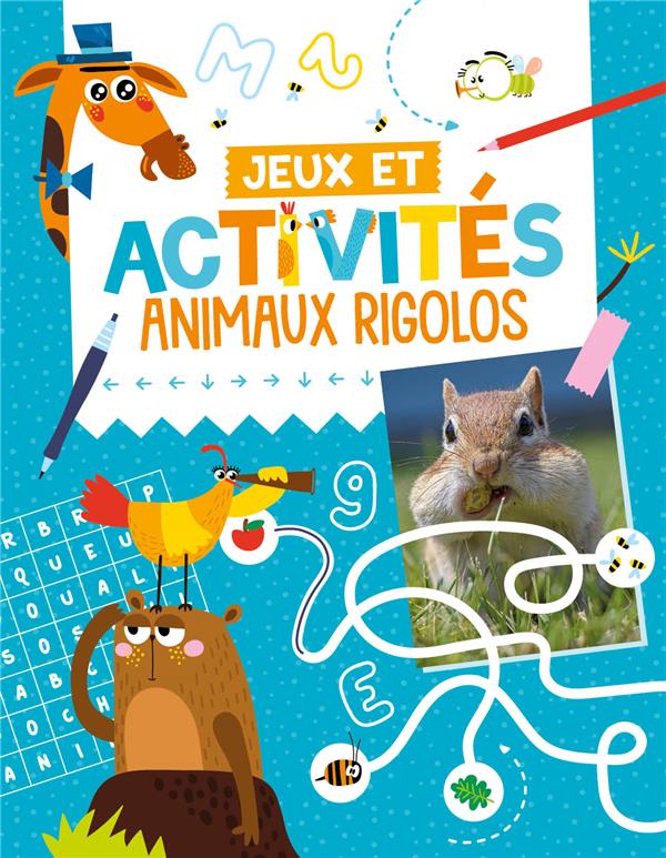 Jeux et activités : animaux rigolos - flash vidéo