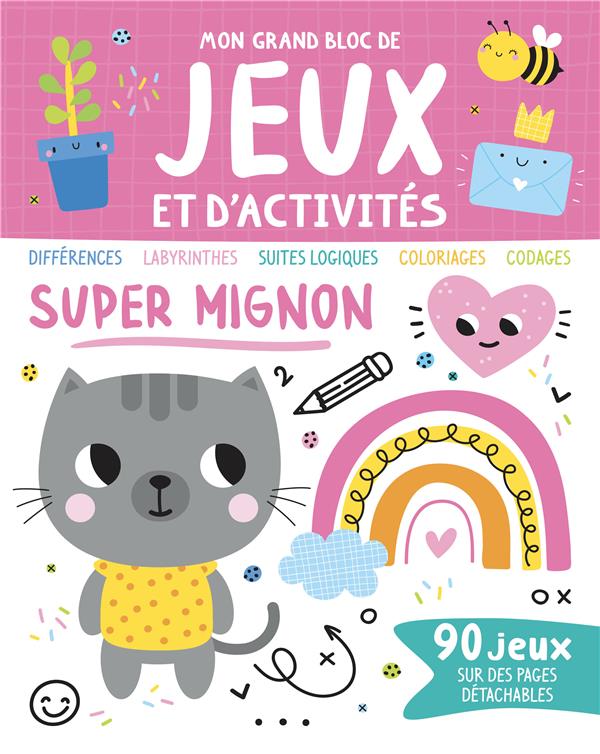 Mon grand bloc de jeux et d'activités : Super mignon - flash vidéo