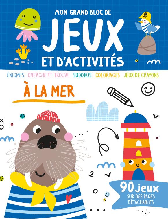 Mon grand bloc de jeux et d'activités : à la mer - flash vidéo