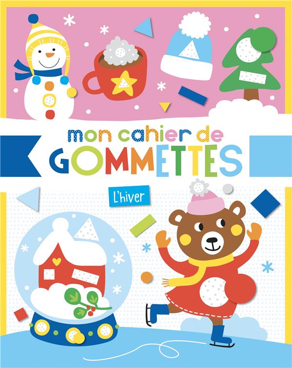 Mon cahier de gommettes : l'hiver - flash vidéo