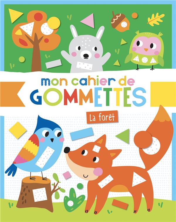 Mon cahier de gommettes : la forêt - flash vidéo