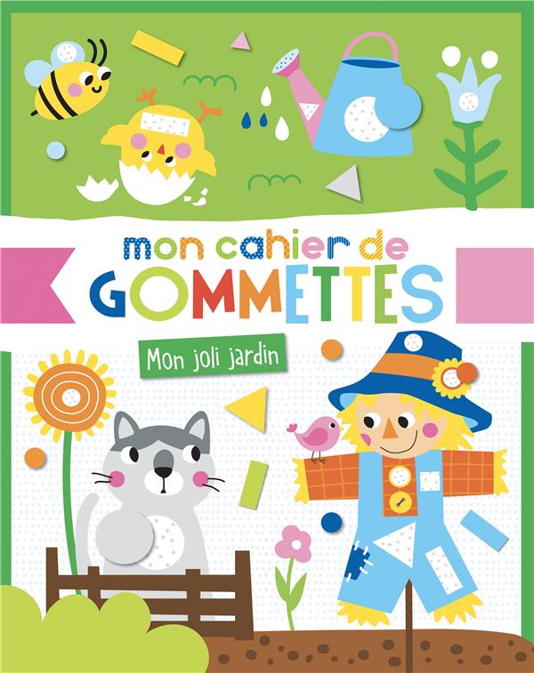 Mon cahier de gommettes : Mon joli jardin - flash vidéo