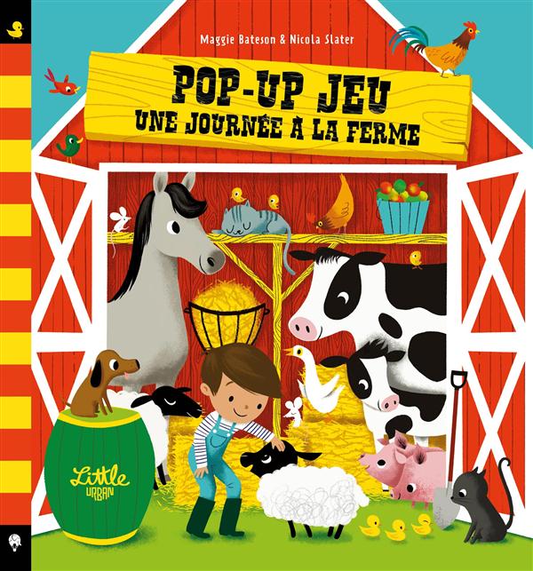 Pop up jeu ; une journée à la ferme - flash vidéo