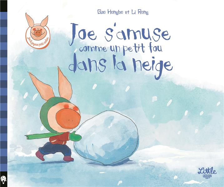 Joe s'amuse comme un petit fou dans la neige - flash vidéo