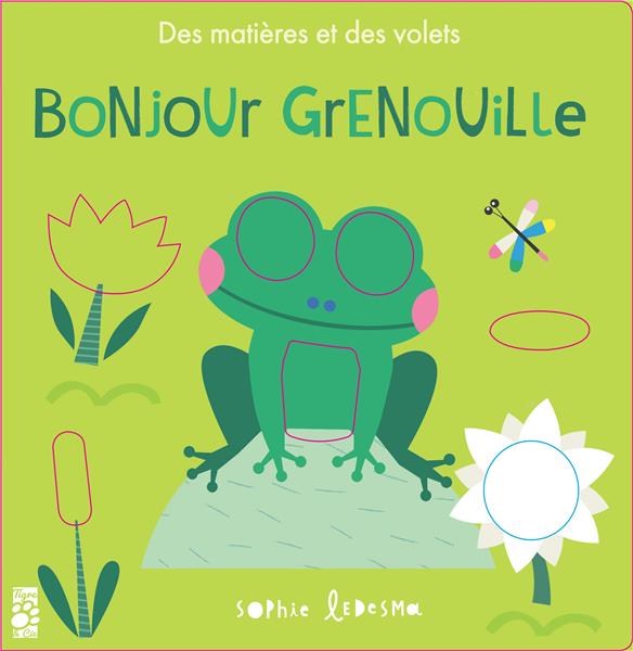 Bonjour grenouille : des matières et des volets - flash vidéo