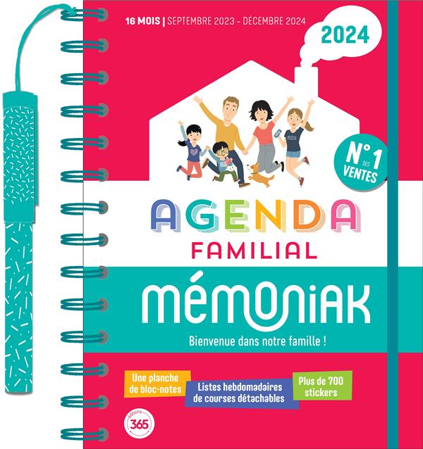 Mémoniak : agenda familial : de septembre à décembre (édition 2023/2024) - flash vidéo