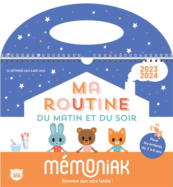Mémoniak : ma routine du matin et du soir (édition 2023/2024) - flash vidéo