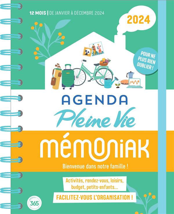 Mémoniak : agenda pleine vie : de janvier à décembre (édition 2024) - flash vidéo