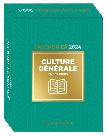 Almana'box : culture générale en 365 jours (édition 2024) - flash vidéo