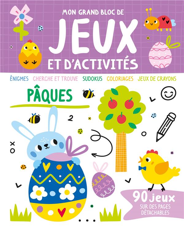Mon grand bloc de jeux et d'activités : Pâques - flash vidéo