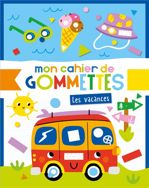 Mon cahier de gommettes : vacances - flash vidéo