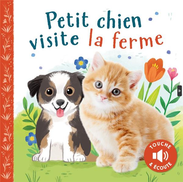 Petit chien visite la ferme - flash vidéo