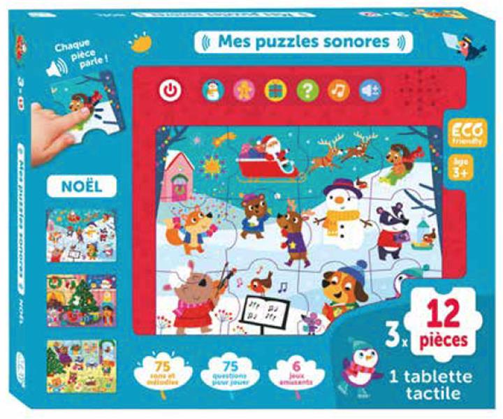 Mes puzzles sonores : Noël - flash vidéo
