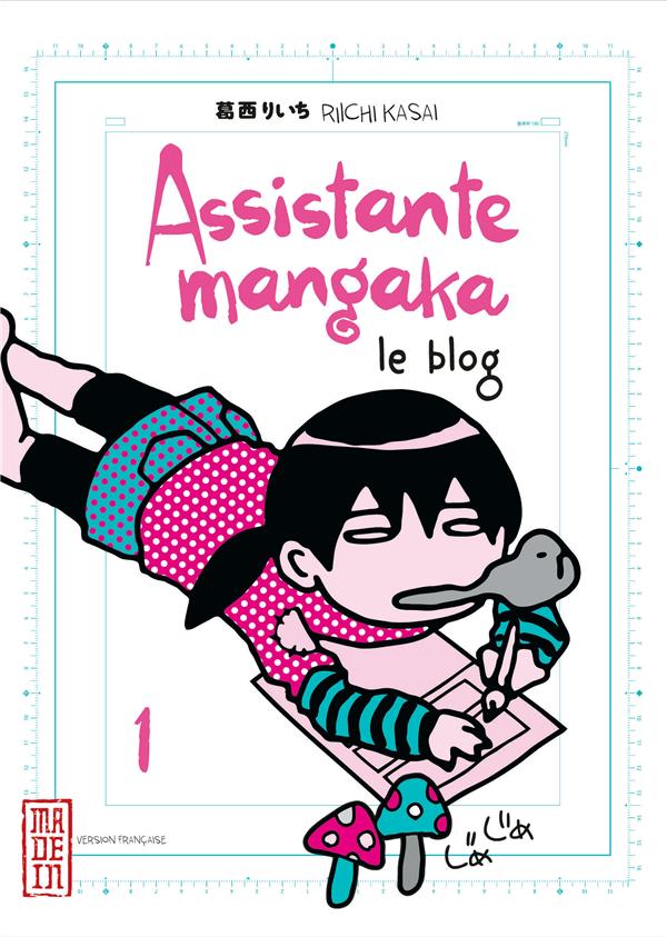 Assistante mangaka ; le blog Tome 1 - flash vidéo