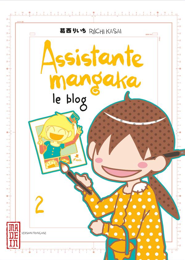 Assistante mangaka ; le blog Tome 2 - flash vidéo