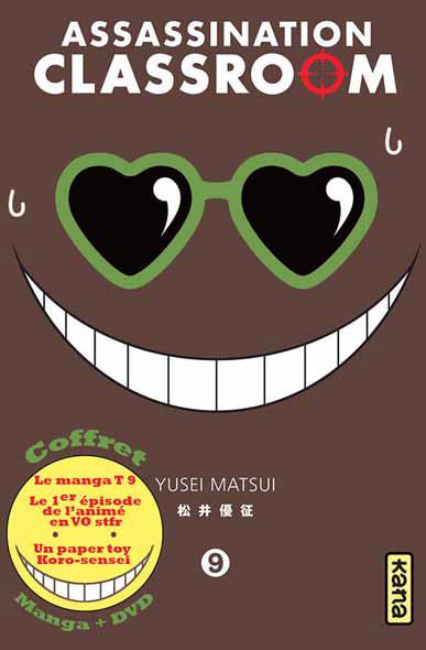 Assassination classroom Tome 9 : coffret - flash vidéo