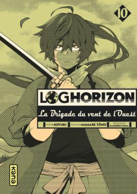 Log horizon - la Brigade du vent de l'Ouest Tome 10 - flash vidéo