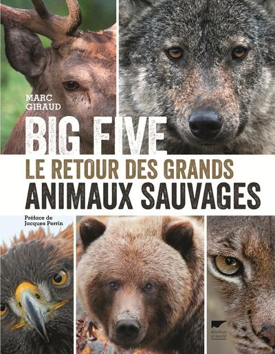 Big five ; le retour des grands animaux sauvages