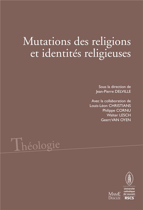 Mutations des religions et identites religieuses - actes du colloque de louvain - flash vidéo