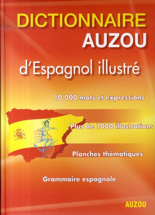 Dictionnaire Auzou d'espagnol illustré - flash vidéo