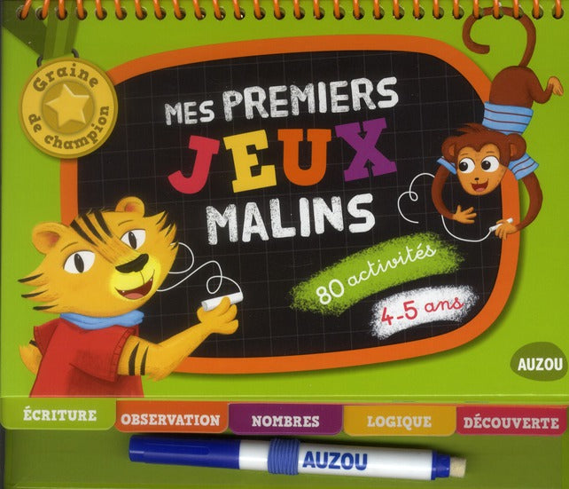 Mes premiers jeux malins ; graines de champions ; 4-5 ans - flash vidéo