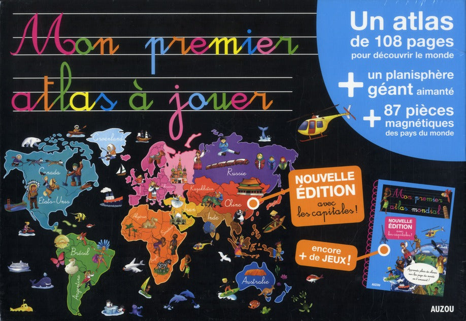 Mon premier atlas à jouer - flash vidéo
