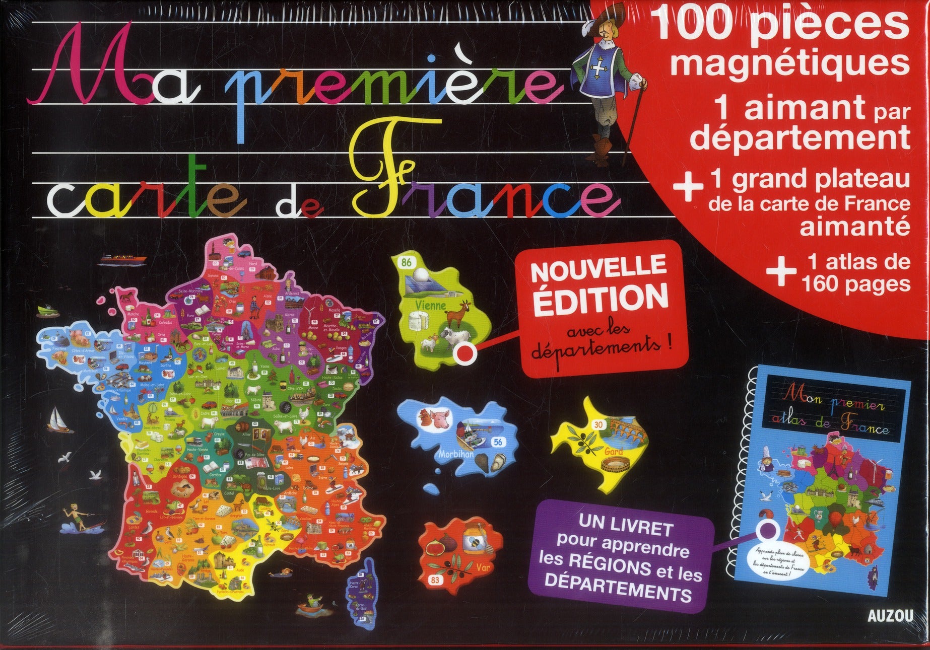 Ma première carte de France - flash vidéo