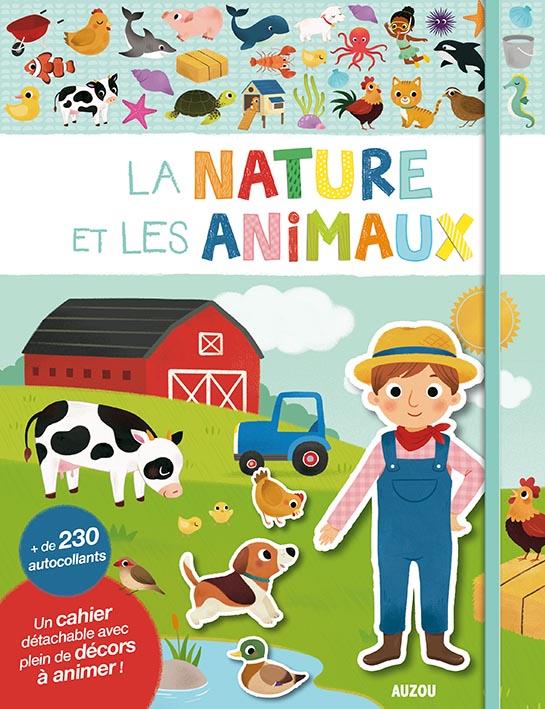 La nature et les animaux ; mes premiers autocollants - flash vidéo