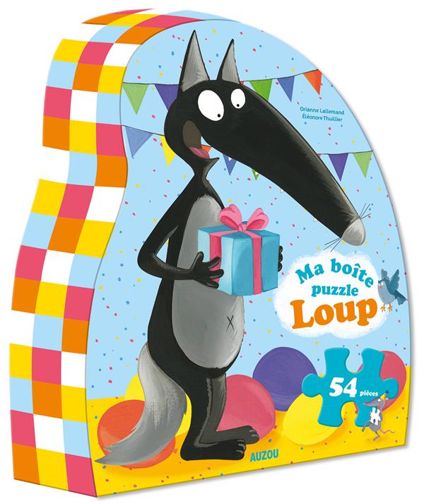 Ma boite puzzle Loup ; anniversaire - flash vidéo